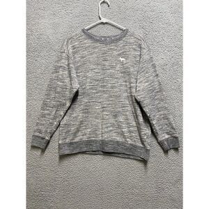 Victoria’s Secret Pink Gray Dog Logo Long Sleeve T-Shirt XS